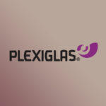 Das Plexiglas Logo im Webseiten Stil