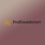Das Profilwerkstatt Logo im Webseiten Stil